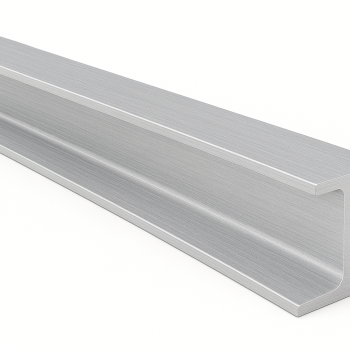 Двутавр алюминиевый неравнополочный 125х60х5 мм 1925 ГОСТ 29303-92 в наличии в Брянске