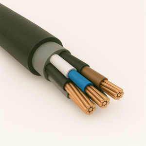 Кабель контрольный алюминиевый АКВБбШв 4х2,5 изолированный круглый в наличии в Брянске