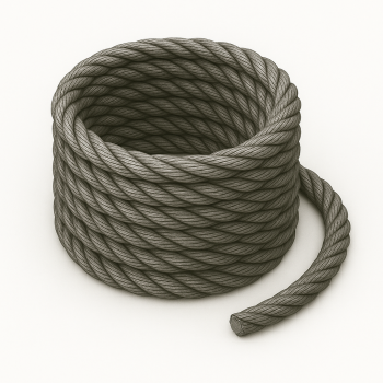 Канат тройной свивки ЛК-Р 14,5 мм ГОСТ 3089-80 в наличии в Брянске