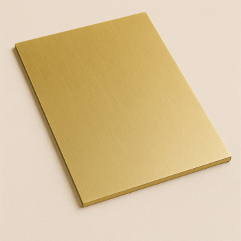 Латунный лист полутвердый 0,6х600х1500 мм Л63 ГОСТ 2208-2007 в наличии в Брянске
