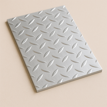 Алюминиевый рифленый лист квинтет 4х1200х3000 мм АМг2Н2 в наличии в Брянске