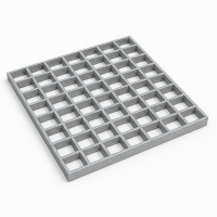 Решетчатый настил P 33х11/30х2 900х1000 мм