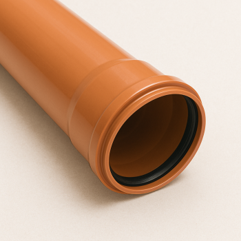 Канализационная труба 200 мм 3,9 мм SN 2 PVC-U ГОСТ 32413-2013 в наличии в Брянске