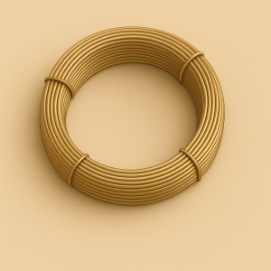 Латунная проволока тянутая 0,24 мм ЛС59-1 ГОСТ 1066-2015 в наличии в Брянске