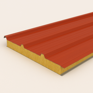 Кровельная сэндвич-панель МВ 100х1000(1000) мм ультрамариново-синяя в наличии в Брянске