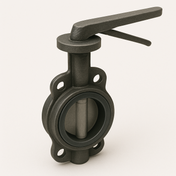 Затвор чугунный дисковый ДУ 1200 РУ 10 ГОСТ 12521-89 в наличии в Брянске