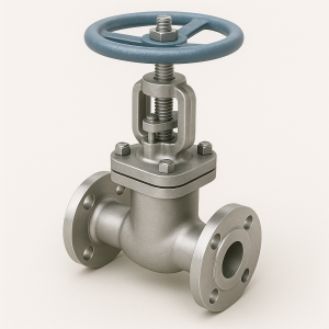 Задвижка нержавеющая фланцевая Ду 80 Ру 16 в наличии в Брянске