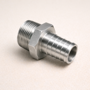 Конический штуцер приварной AISI 304 DIN 11851 35х1,5 мм в наличии в Брянске