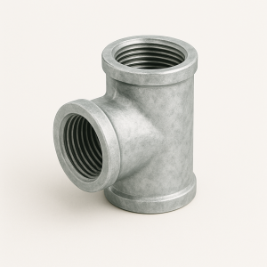 Тройник оцинкованный приварной ДУ 32 в наличии в Брянске