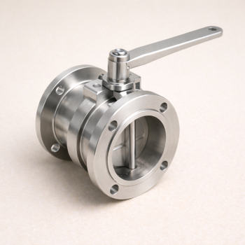 Заслонка проходная ВР/ВР с пневмоприводом воздух-пружина AISI 304 DN 80 в наличии в Брянске