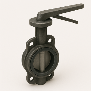 Затвор чугунный дисковый регулирующий ДУ 700 РУ 10 ГОСТ 25923-89 в наличии в Брянске