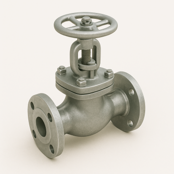 Стальной клапан обратный под приварку ДУ 200 РУ 40 ГОСТ 27477-87 в наличии в Брянске